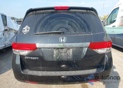 2015 Honda Odyssey Ex-L z USA, uszkodzony, nr VIN 5FNRL5H66FB055230